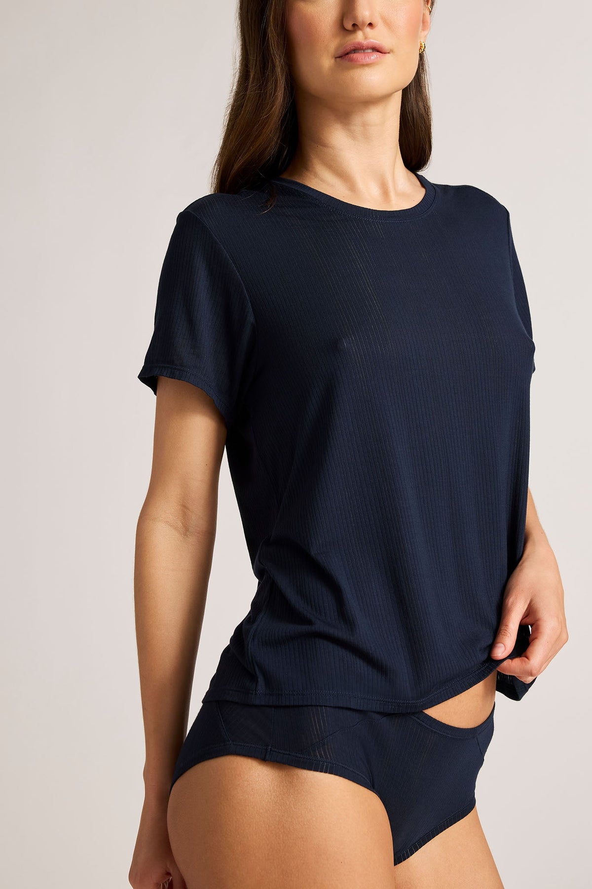 Whipped Boyfriend Tee in Navy
