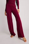 Whipped Track Pant in Cassis