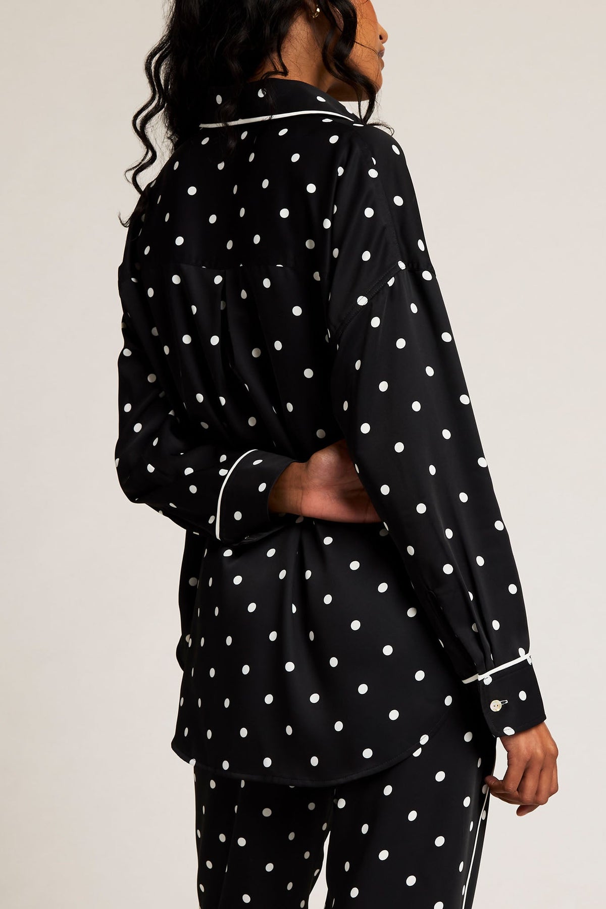 Supreme Shirt in White Dot
